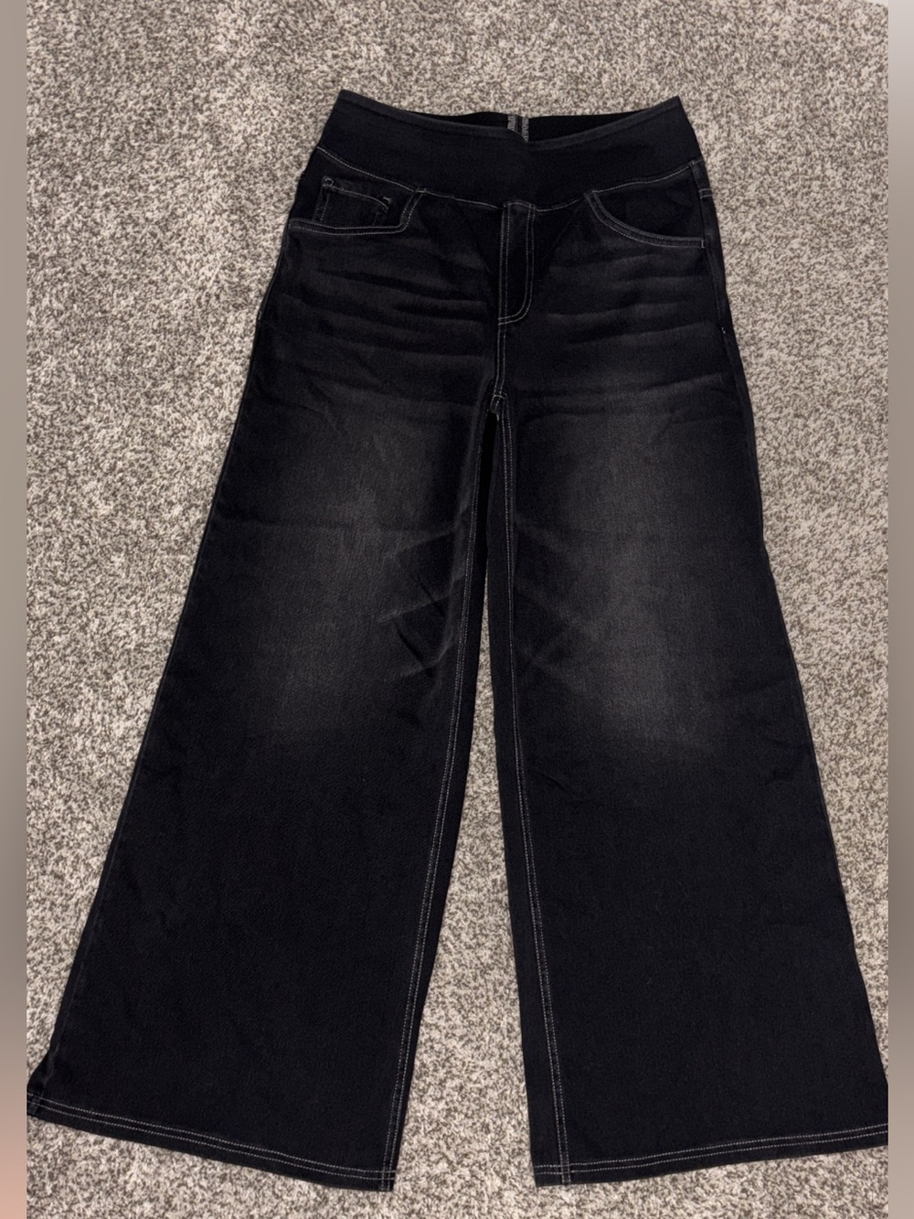 Halara Black Wide-Leg Women's Jeans